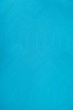 Load image into Gallery viewer, Togs Chiseled V Neck Plunge (Aqua)
