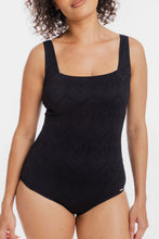 Load image into Gallery viewer, Togs Chiseled Square Neck Swimsuit (Black)
