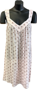 Alice & Lily AL/ND540 Swiss Dot Nightie Rose (Pink)