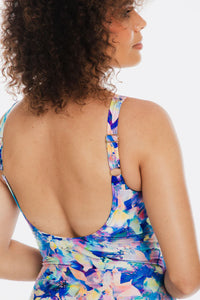 Acadia Twist Chlorine Resistant One Piece Swimsuit (Multi)