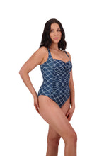 Load image into Gallery viewer, Moontide M4306ES  Fuller Cup Twist Swimsuit Elise (Atlantic)
