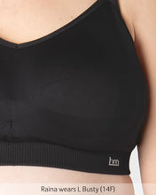 Load image into Gallery viewer, Hotmilk My Everyday Multifit Nursing Bra - Busty F+  (Black)
