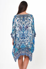 Load image into Gallery viewer, Peacock Feather ON0012 Viscose Beach Kaftan (Multi)
