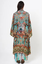 Load image into Gallery viewer, Peacock Feather ON0014 Viscose Cape/Kimono  (Multi)
