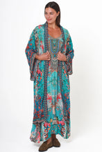 Load image into Gallery viewer, Peacock Feather ON0016 Viscose Cape/Kimono  (Multi)
