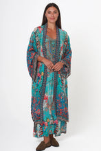 Load image into Gallery viewer, Peacock Feather ON0016 Viscose Cape/Kimono  (Multi)
