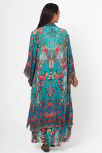 Load image into Gallery viewer, Peacock Feather ON0016 Viscose Cape/Kimono  (Multi)

