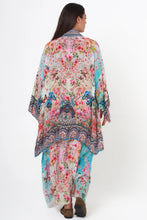 Load image into Gallery viewer, Peacock Feather ON0017 Viscose Cape/Kimono  (Multi)
