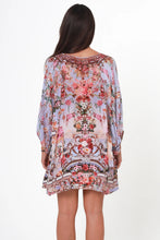 Load image into Gallery viewer, Peacock Feather ON0020 Viscose Beach Kaftan/Dress (Multi)
