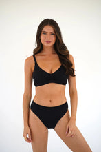 Load image into Gallery viewer, Piha Gelato Mid Line Bikini PANT (Black)
