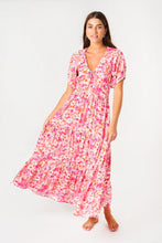 Load image into Gallery viewer, Primrose the Label Ava-Rose Midi Dress (Pink Floral)
