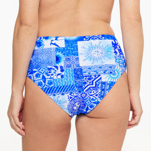 Togs Delta Reversible Full Brief (Blue)