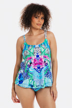Load image into Gallery viewer, Togs Granada Tankini A-Line Set (Blue)
