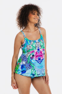 Togs Granada Tankini A-Line Set (Blue)