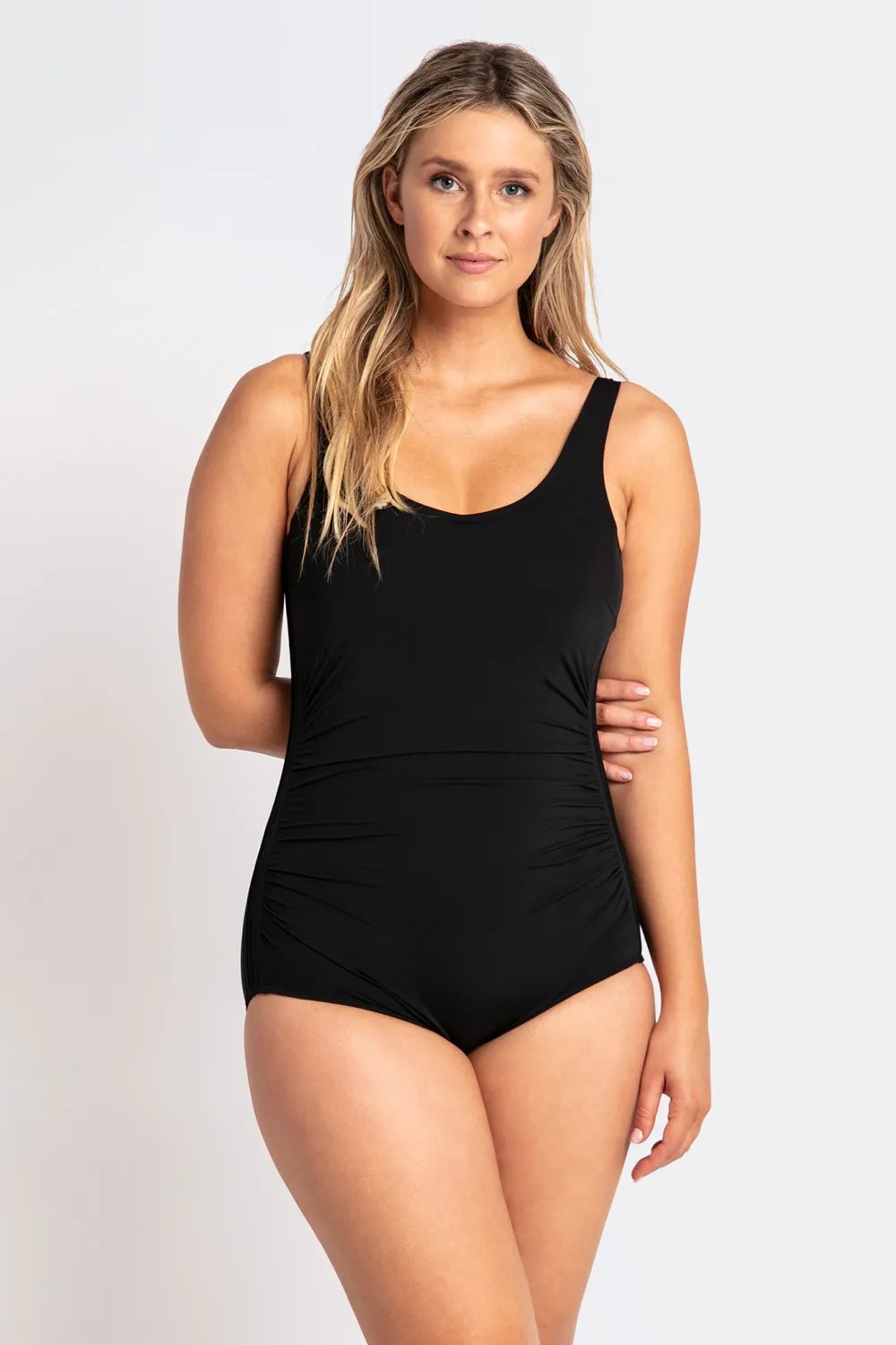Sunseeker Chlorine Resistant Mastectomy One Piece - Black