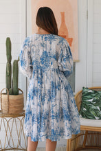 Load image into Gallery viewer, Peacock Feather Dress PT0026 (Blue)
