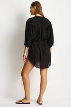 Load image into Gallery viewer, Sea Level Salt Boho Shirt (Black)
