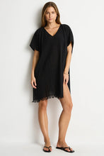 Load image into Gallery viewer, Sea Level Salt Kaftan (Black)
