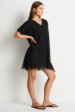 Load image into Gallery viewer, Sea Level Salt Kaftan (Black)

