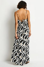 Load image into Gallery viewer, Sea Level Costa Bandeau Maxi Dress  - (Black Print)
