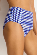 Load image into Gallery viewer, Sea Level Solara High Waist Bikini Bottoms (Blue)
