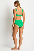 Load image into Gallery viewer, Sea Level High Waist Bikini Bottoms (Kelly Green)
