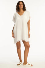 Load image into Gallery viewer, Sea Level Sunset Kaftan (White)  (Black) (Pink) (French Navy)
