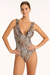 Sea Level Congo Frill Swimsuit