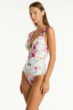 Load image into Gallery viewer, Sea Level Belle Frill One Piece (Coconut)
