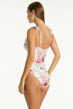 Load image into Gallery viewer, Sea Level Belle Frill One Piece (Coconut)
