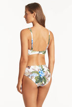 Load image into Gallery viewer, Sea Level Lost Paradise Mid Bikini Pant (White)
