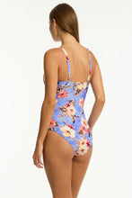Load image into Gallery viewer, Sea Level Cross Front One Piece (Blue Hawaii)
