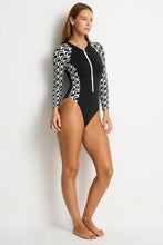 Load image into Gallery viewer, Sea Level Costa Long Sleeve Surf Suit (Black )
