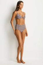 Load image into Gallery viewer, Sea Level Tessera Push Up Bikini Top (Cocoa)
