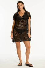 Load image into Gallery viewer, Sea Level Castaway Kaftan (Black)
