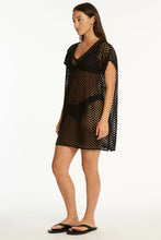 Load image into Gallery viewer, Sea Level Castaway Kaftan (Black)
