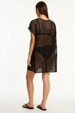 Load image into Gallery viewer, Sea Level Castaway Kaftan (Black)

