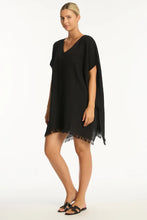 Load image into Gallery viewer, Sea Level Sunset Kaftan (White)  (Black) (Pink) (French Navy)
