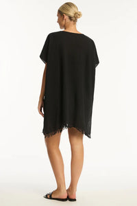 Sea Level Sunset Kaftan (White)  (Black) (Pink) (French Navy)