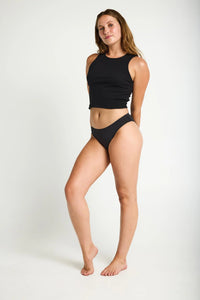 Modibodi Womens Period Seamfree Bikini Briefs (Black) (Beige)
