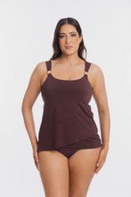 Load image into Gallery viewer, Togs Mastectomy Friendly Tankini Overlay Set (Sherry)
