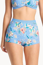 Load image into Gallery viewer, Sunseeker Chilio High Waisted Boyleg Pant - GREEN  (NOT BLUE LIKE IN PICTURES)
