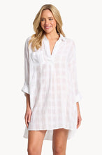 Load image into Gallery viewer, Sunseeker Picnic Painters Shirt (White)
