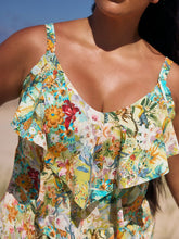Load image into Gallery viewer, Capriosca 3 Tier Tankini Top (Tropicana)
