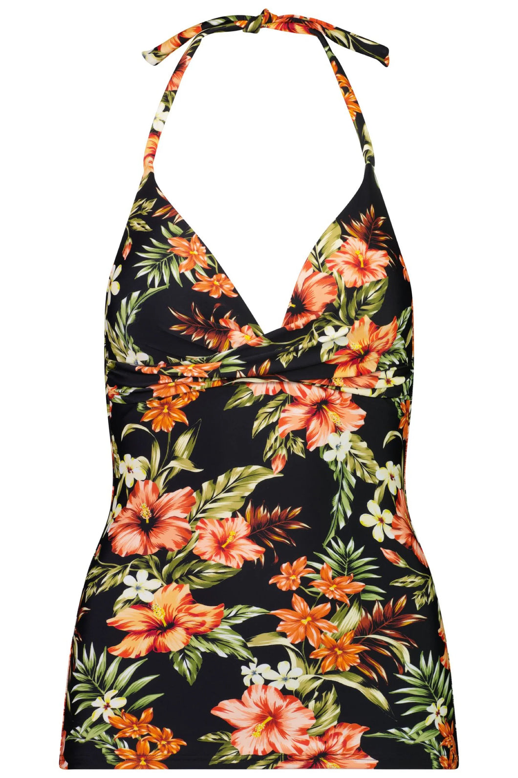 Quayside Wrap Tri Tankini Kawena  (Black)
