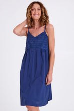 Load image into Gallery viewer, VICTORIA&#39;S DREAM Boudoir Bamboo Frilly Nightie (Navy)
