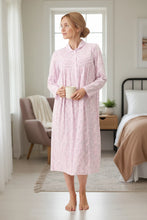 Load image into Gallery viewer, Givoni 7LP34T - Thea mid collared nightie (Pink)
