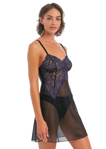 Wacoal Instant Icon Chemise (Black Eclipse)