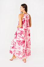 Load image into Gallery viewer, Primrose The Label Lucinda Maxi Dress (Pink &amp; White)
