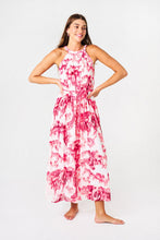 Load image into Gallery viewer, Primrose The Label Lucinda Maxi Dress (Pink &amp; White)
